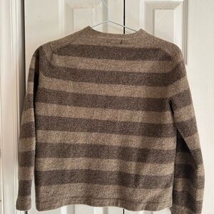 Banana Republic Merino Wool Sweater in Brown and Tan